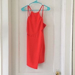 Coral dress